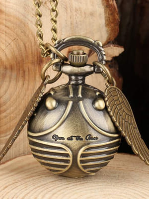 YouBella Pocket Watch Pendant with Chain for Husband Unique Memorable Gift Dual Purpose Stainless Steel Clock for Men (YBWATCH_0032)